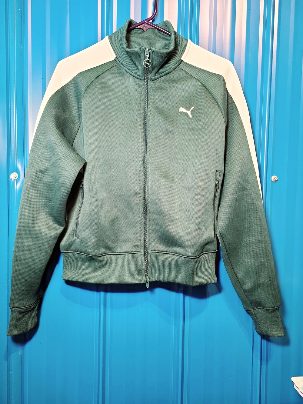 PUMA T7 Short Track Jacket Large NWT